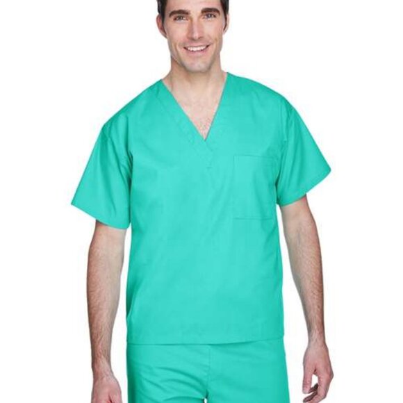 NEW! Harriton L Unisex Scrub Top - with Tags ( 3255 - Picture 1 of 5